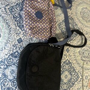Kipling Black and Patterned Belt Bags